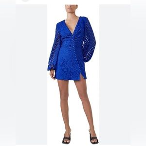 Bardot Lilly Lace V-Neck Dress